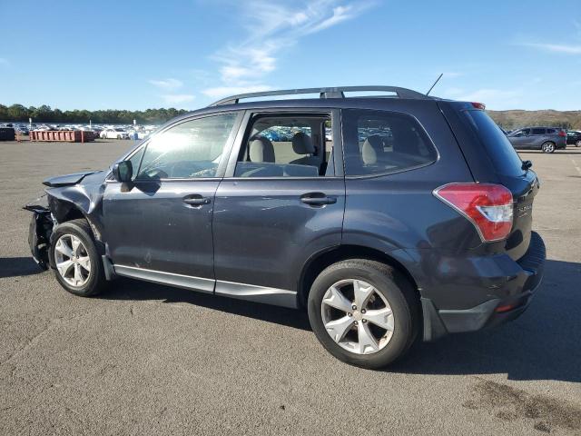 JF2SJADCXFH475585 - 2015 SUBARU FORESTER 2.5I PREMIUM GRAY photo 2