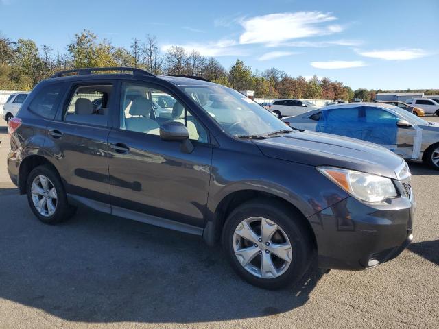 JF2SJADCXFH475585 - 2015 SUBARU FORESTER 2.5I PREMIUM GRAY photo 4