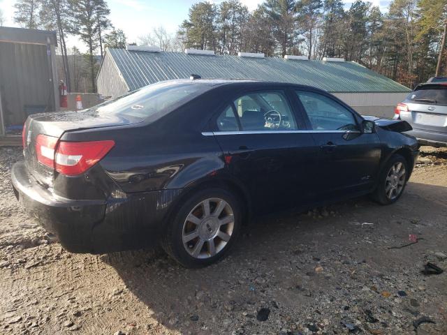 3LNHM28TX8R661611 - 2008 LINCOLN MKZ BLACK photo 3