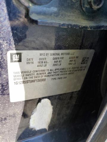 1G1ZB5ST9HF136988 - 2017 CHEVROLET MALIBU LS BLUE photo 12