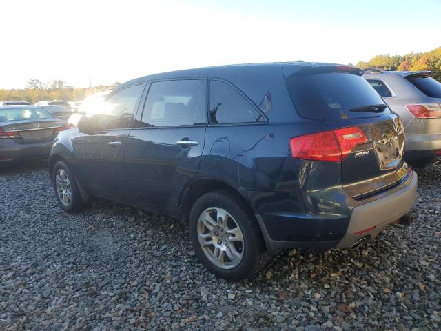2HNYD28229H525900 - 2009 ACURA MDX BLUE photo 2