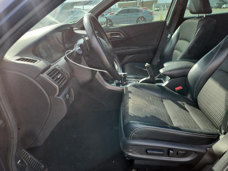 1HGCR2F5XGA092709 - 2016 HONDA ACCORD SPORT أزرق صورة 7