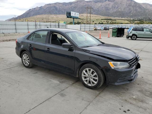 3VWD17AJ7FM253429 - 2015 VOLKSWAGEN JETTA SE BLACK photo 4