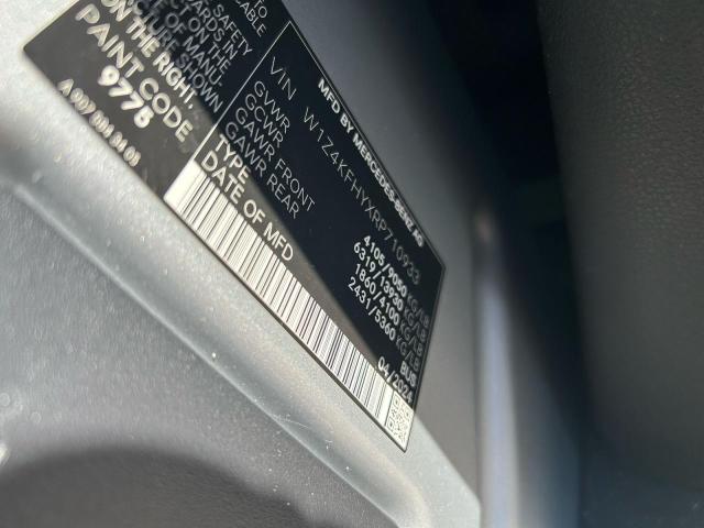 W1Z4KFHYXRP710933 - 2024 MERCEDES-BENZ SPRINTER 2500 SILVER photo 10