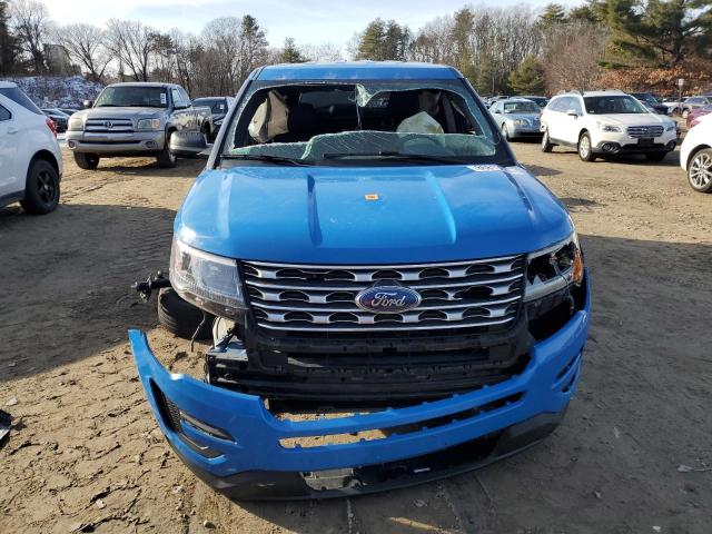 1FM5K8AR6HGC57884 - 2017 FORD EXPLORER POLICE INTERCEPTOR 蓝色 照片 5