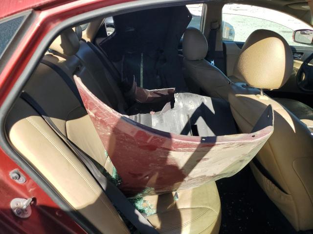 5NPEC4AC6CH424089 - 2012 HYUNDAI SONATA SE 红色 照片 10