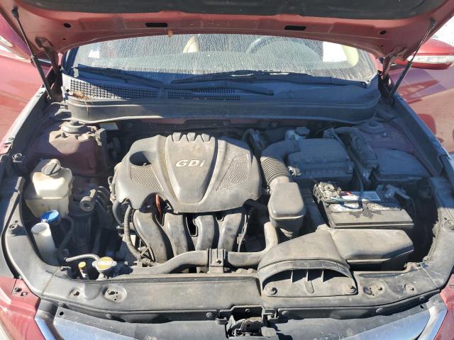 5NPEC4AC6CH424089 - 2012 HYUNDAI SONATA SE 红色 照片 11