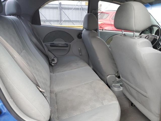 KL1TD52665B429694 - 2005 CHEVROLET AVEO BASE Mavi foto 10