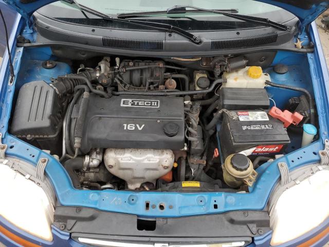 KL1TD52665B429694 - 2005 CHEVROLET AVEO BASE Mavi foto 11