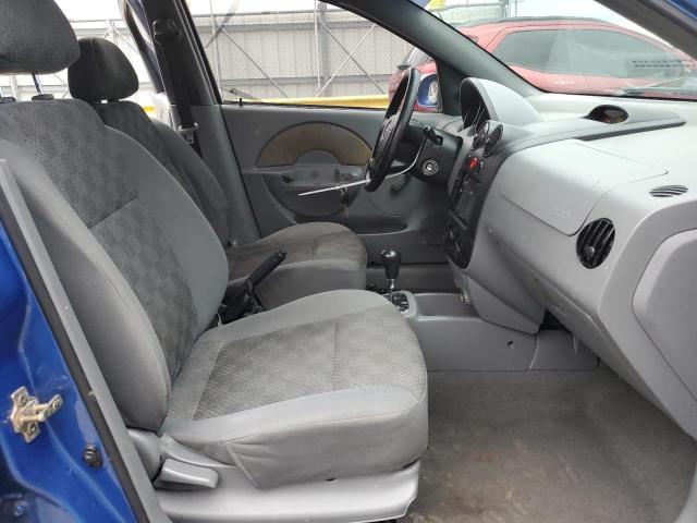 KL1TD52665B429694 - 2005 CHEVROLET AVEO BASE Mavi foto 7