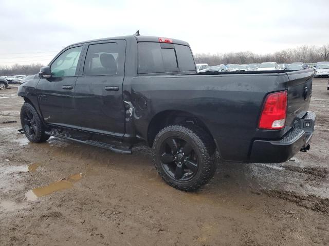 1C6RR7LG5JS260227 - 2018 RAM 1500 SLT BLACK photo 2