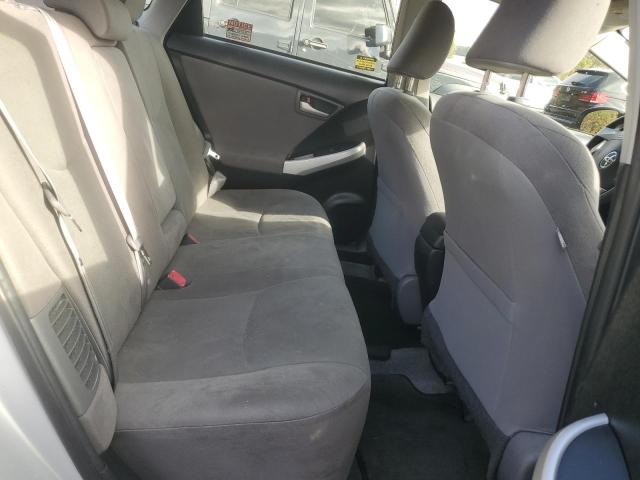 JTDKN3DUXF0431138 - 2015 TOYOTA PRIUS SILVER photo 10