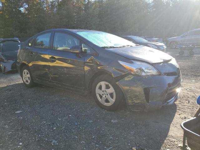 JTDKN3DUXD5700321 - 2013 TOYOTA PRIUS GRAY photo 4