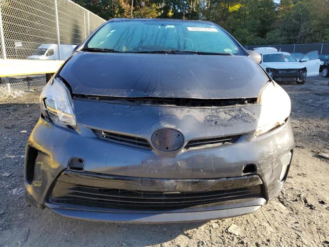 JTDKN3DUXD5700321 - 2013 TOYOTA PRIUS GRAY photo 5