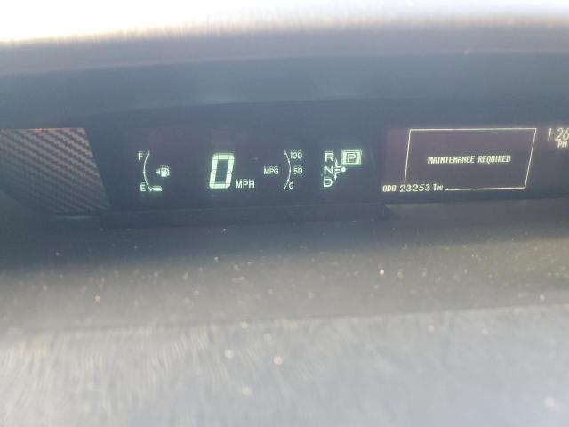 JTDKN3DUXD5700321 - 2013 TOYOTA PRIUS GRAY photo 9