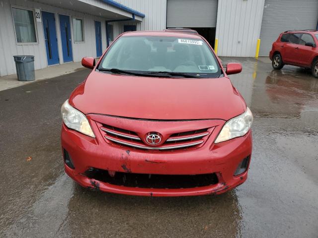 2T1BU4EE4DC015072 - 2013 TOYOTA COROLLA BASE წითელი ფოტო 5
