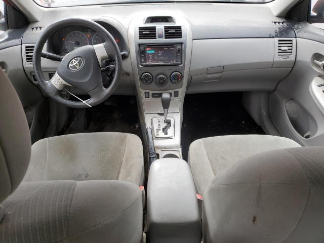 2T1BU4EE4DC015072 - 2013 TOYOTA COROLLA BASE წითელი ფოტო 8