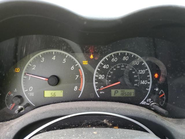 2T1BU4EE4DC015072 - 2013 TOYOTA COROLLA BASE წითელი ფოტო 9