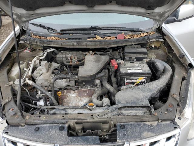 JN8AS5MV4BW266319 - 2011 NISSAN ROGUE S SILVER photo 11