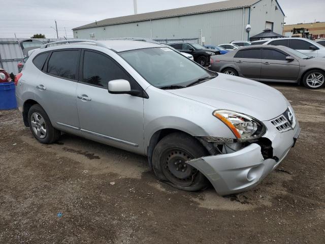 JN8AS5MV4BW266319 - 2011 NISSAN ROGUE S SILVER photo 4