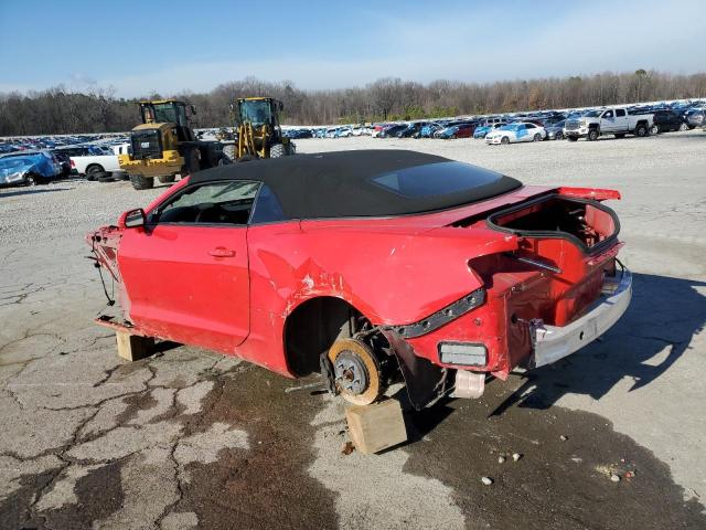 1G1FH3D70L0117778 - 2020 CHEVROLET CAMARO SS RED photo 2