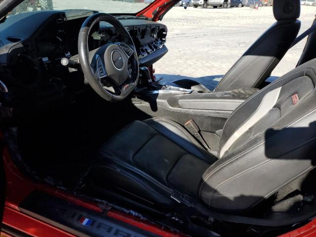 1G1FH3D70L0117778 - 2020 CHEVROLET CAMARO SS RED photo 7