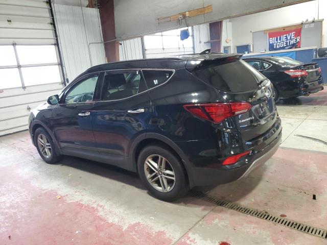 5NMZUDLB5HH049027 - 2017 HYUNDAI SANTA FE S BLACK photo 2