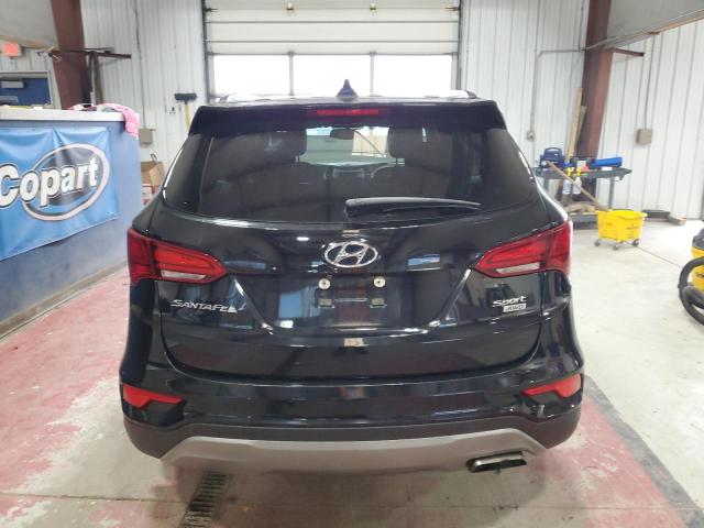 5NMZUDLB5HH049027 - 2017 HYUNDAI SANTA FE S BLACK photo 6