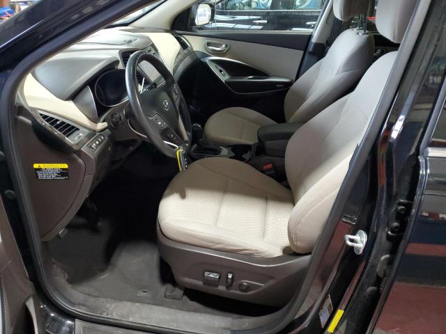 5NMZUDLB5HH049027 - 2017 HYUNDAI SANTA FE S BLACK photo 7
