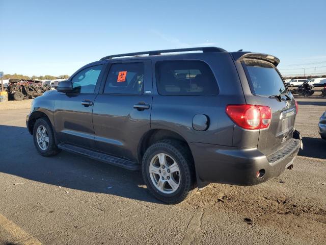 5TDBY5G11CS067995 - 2012 TOYOTA SEQUOIA SR5 GRAY photo 2