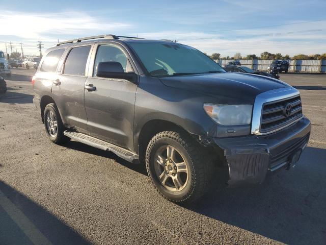 5TDBY5G11CS067995 - 2012 TOYOTA SEQUOIA SR5 GRAY photo 4