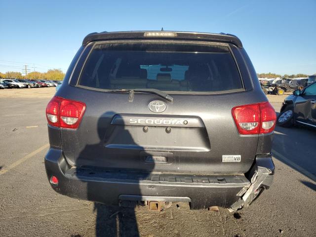 5TDBY5G11CS067995 - 2012 TOYOTA SEQUOIA SR5 GRAY photo 6