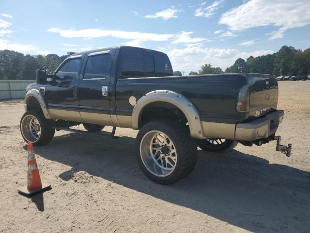 1FTSW21R58EC56617 - 2008 FORD F250 SUPER DUTY BLACK photo 2