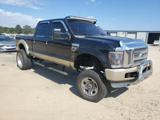 1FTSW21R58EC56617 - 2008 FORD F250 SUPER DUTY BLACK photo 4