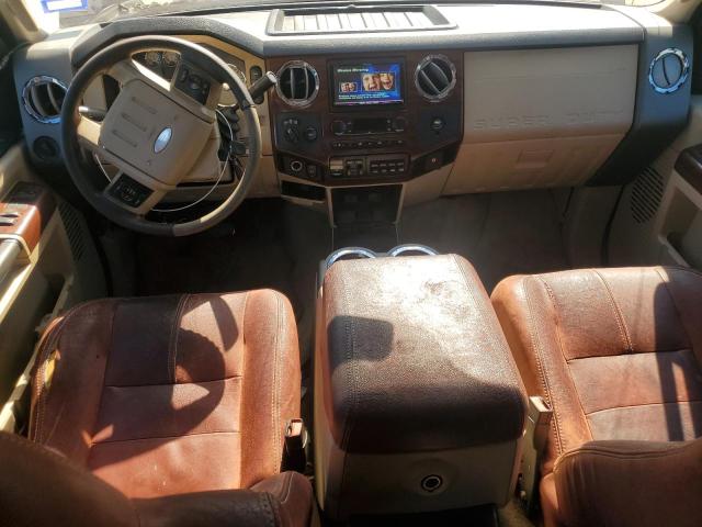 1FTSW21R58EC56617 - 2008 FORD F250 SUPER DUTY BLACK photo 8