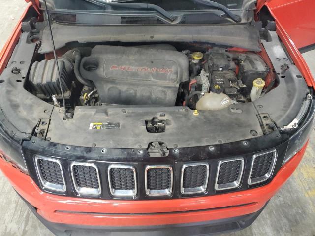 3C4NJDAB5HT636003 - 2017 JEEP COMPASS SPORT RED photo 12