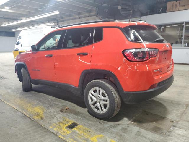 3C4NJDAB5HT636003 - 2017 JEEP COMPASS SPORT RED photo 2