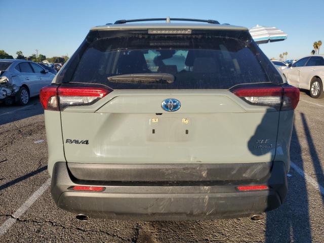 JTMRWRFV1MD114097 - 2021 TOYOTA RAV4 XLE GRAY photo 6