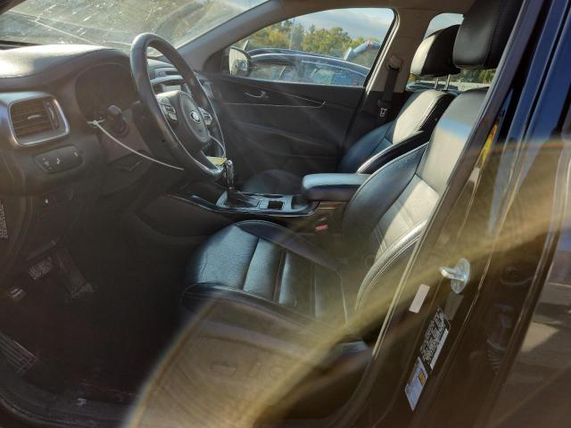 5XYPHDA52HG301934 - 2017 KIA SORENTO EX BLACK photo 7