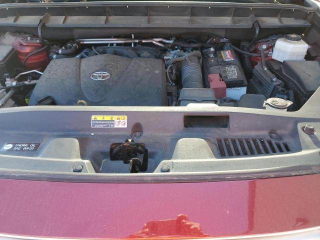 5TDGZRAH2LS025335 - 2020 TOYOTA HIGHLANDER XLE Kırmızı fotoğraf 12