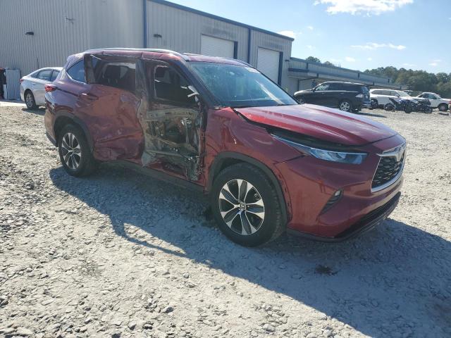 5TDGZRAH2LS025335 - 2020 TOYOTA HIGHLANDER XLE Kırmızı fotoğraf 4
