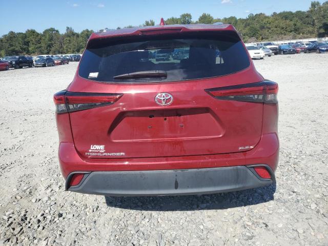 5TDGZRAH2LS025335 - 2020 TOYOTA HIGHLANDER XLE Kırmızı fotoğraf 6