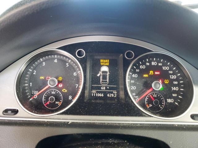 WVWMN7AN8CE542914 - 2012 VOLKSWAGEN CC SPORT Schwarz Foto 9