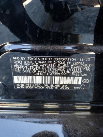 JTHCE1BL7E5021853 - 2014 LEXUS GS 350 BLACK photo 12