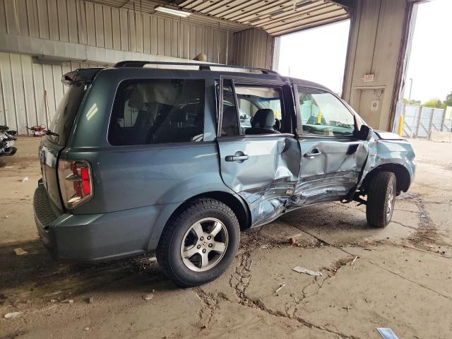 5FNYF18517B022446 - 2007 HONDA PILOT EXL 蓝色 照片 3
