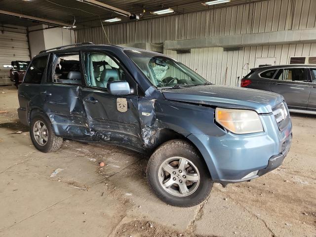 5FNYF18517B022446 - 2007 HONDA PILOT EXL 蓝色 照片 4