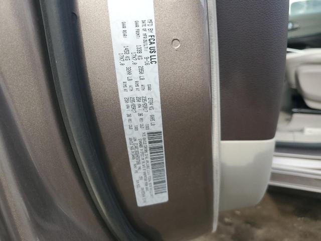 2C4RC1BG6HR587398 - 2017 CHRYSLER PACIFICA TOURING L 棕色 照片 13