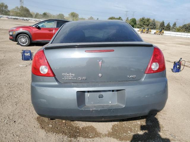1G2ZG58N674234229 - 2007 PONTIAC G6 BASE GRAY photo 6