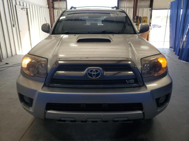JTEZT14R078011746 - 2007 TOYOTA 4RUNNER SR5 SILVER photo 5