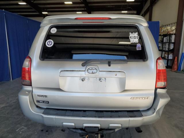 JTEZT14R078011746 - 2007 TOYOTA 4RUNNER SR5 SILVER photo 6